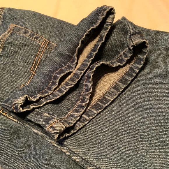 ROADRUNNER Straight Fit Blue Cotton Denim Jeans (40”W x 30.5”L) - Picture 5 of 12